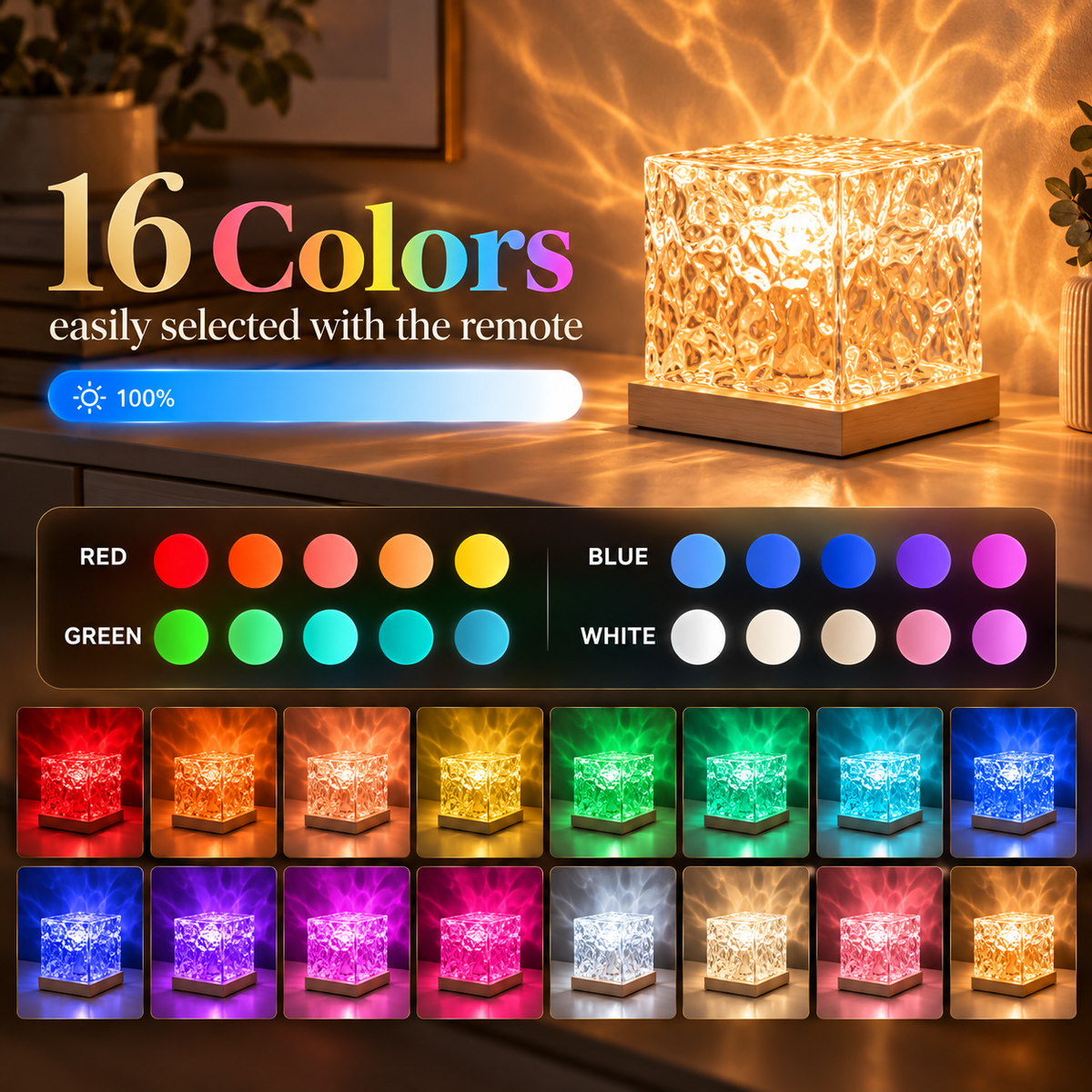 Evonix Cozy Wave-lamp