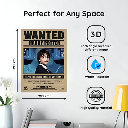 Harry Potter 3D Poster
