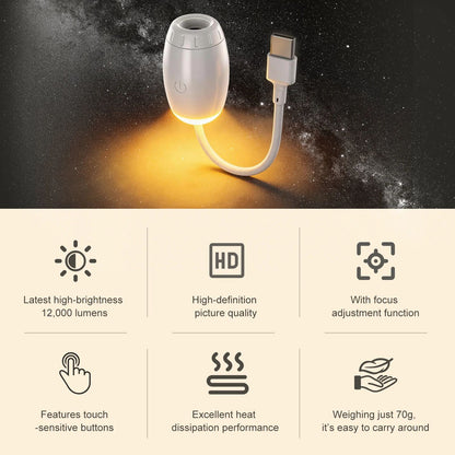 Evonix 2-in-1 Galaxy Projector V2