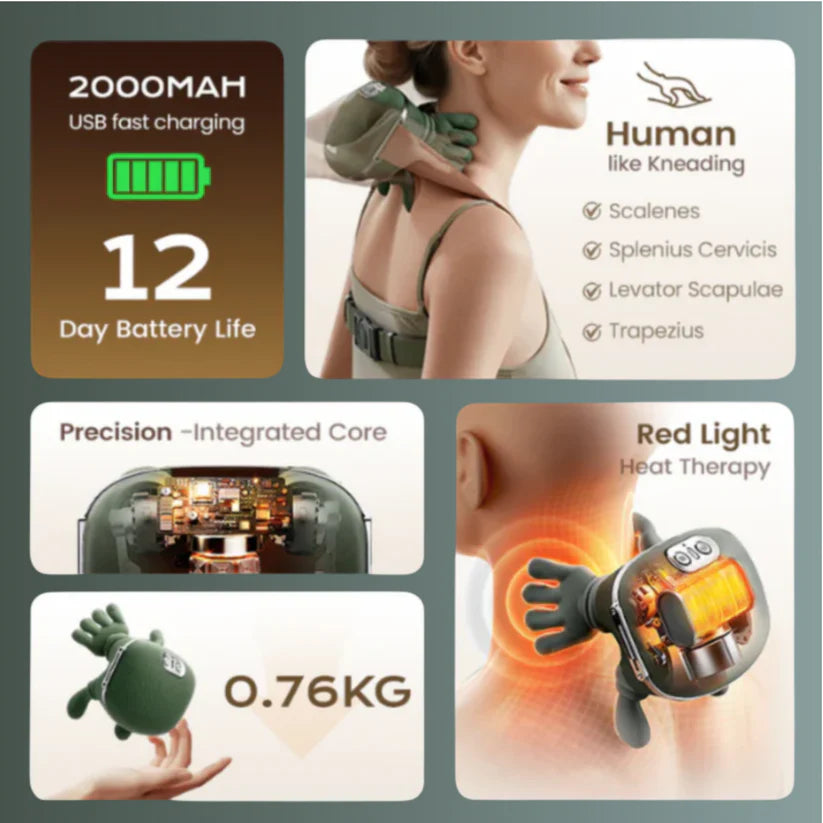 Innovative Massager for Muscle Relaxation
