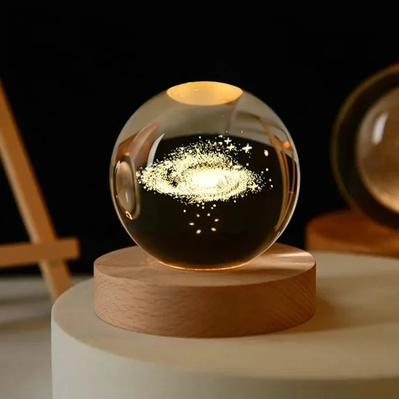 Galaxy Crystal Lamp