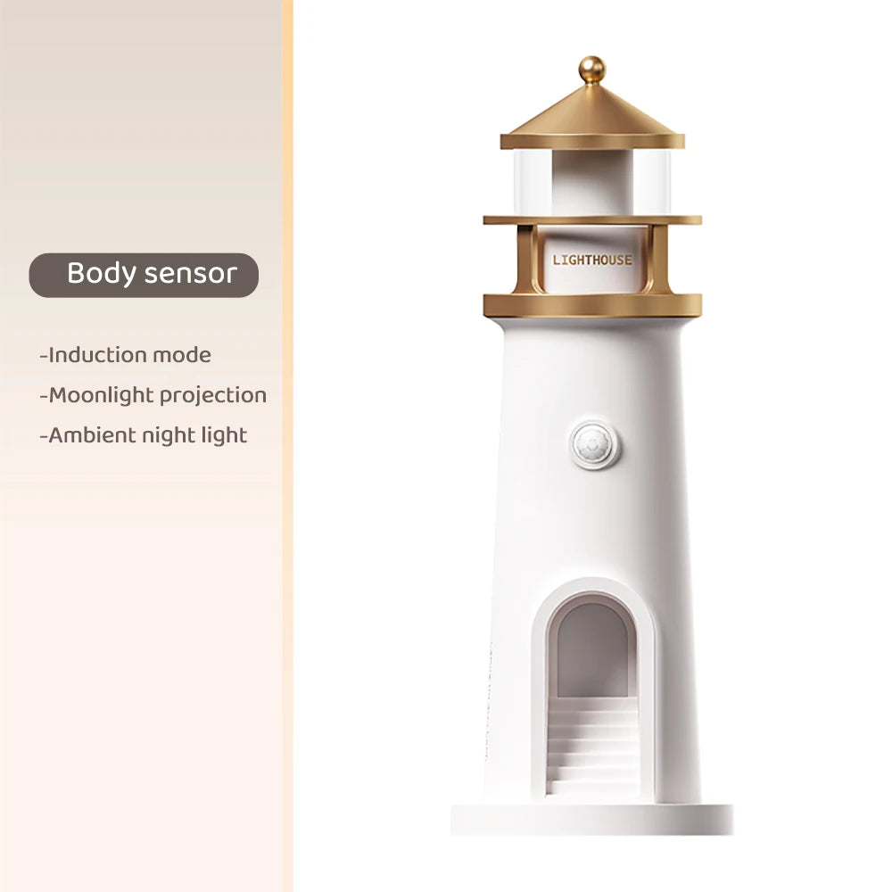 Lighthouse Moon Lamp