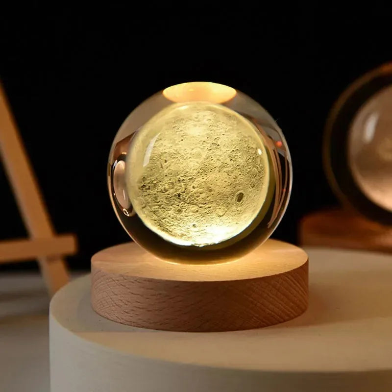 Galaxy Crystal Lamp