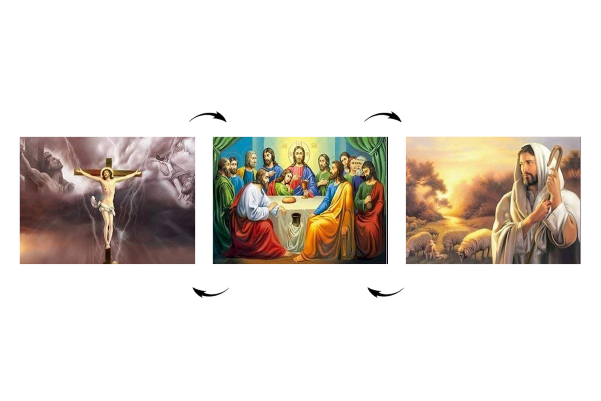 Jesus Christ 3D Poster