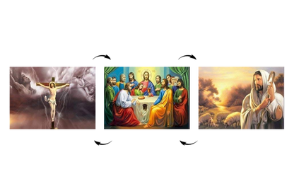Jesus Christ 3D Poster