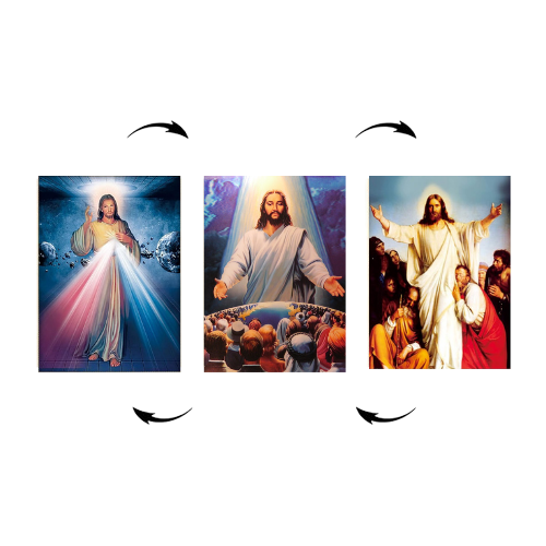 Jesus Christ 3D Poster