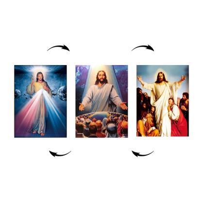 Jesus Christ 3D Poster
