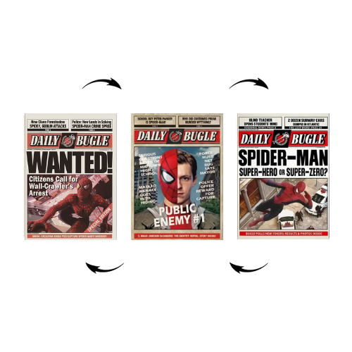 Spider Man 3D Poster