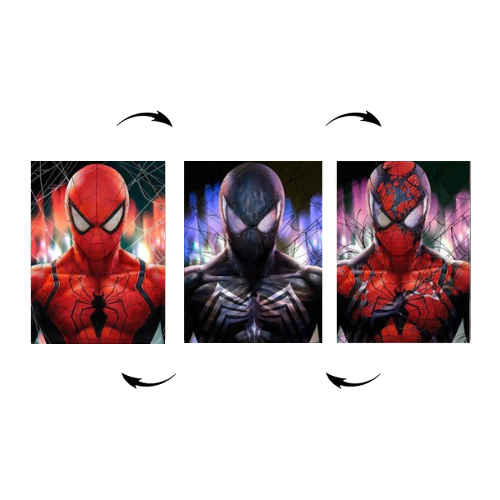 Spider Man 3D Poster