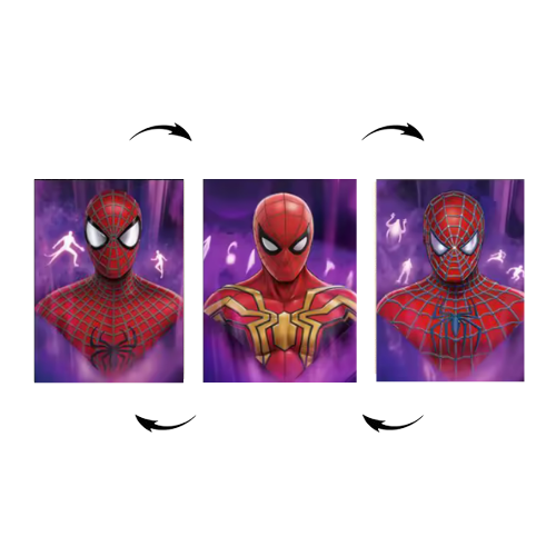 Spider Man 3D Poster