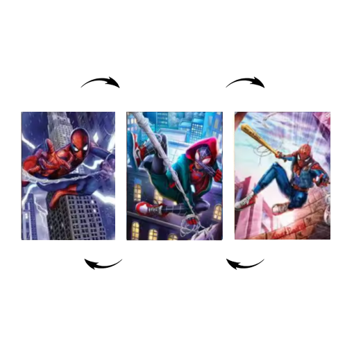 Spider Man 3D Poster