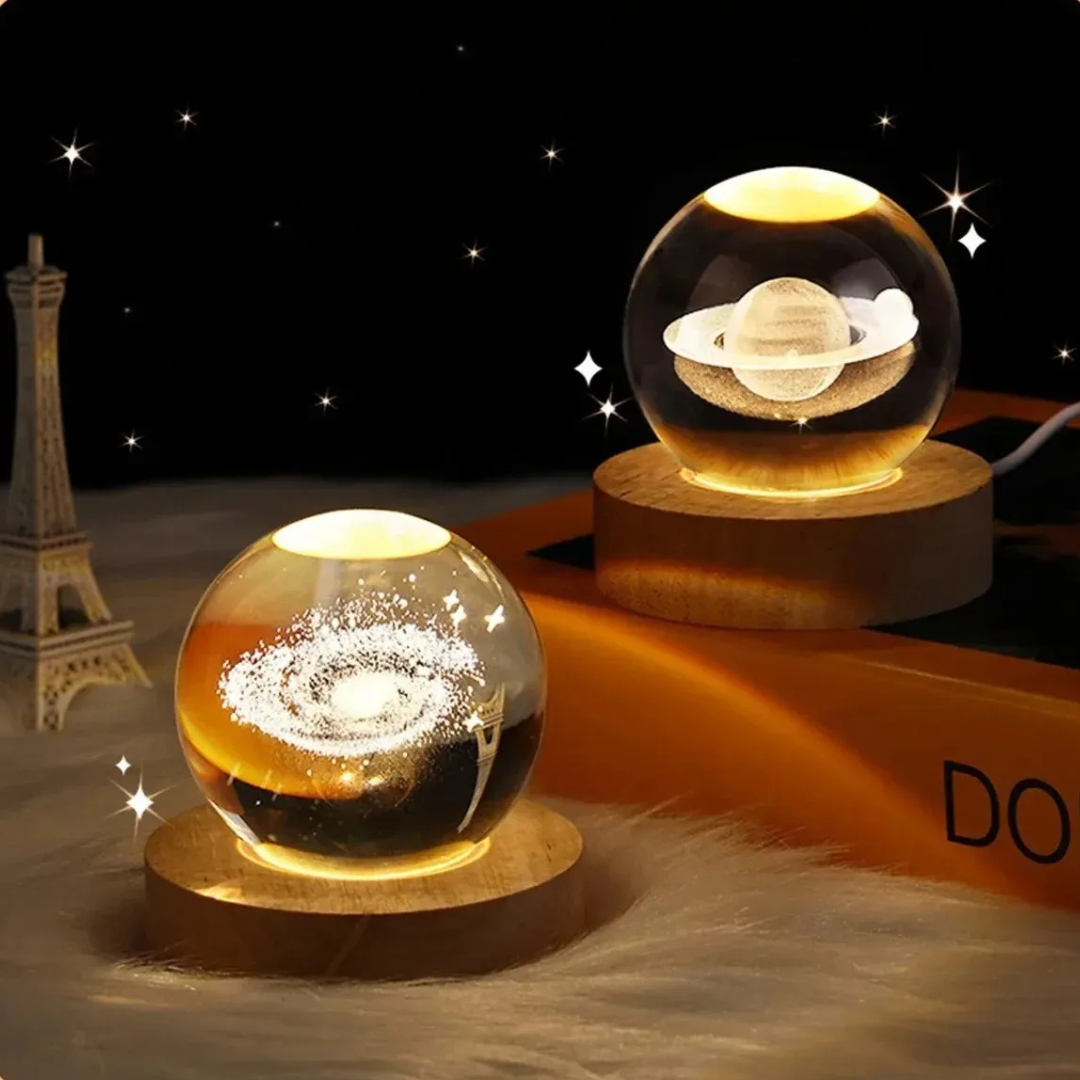 Galaxy Crystal Lamp