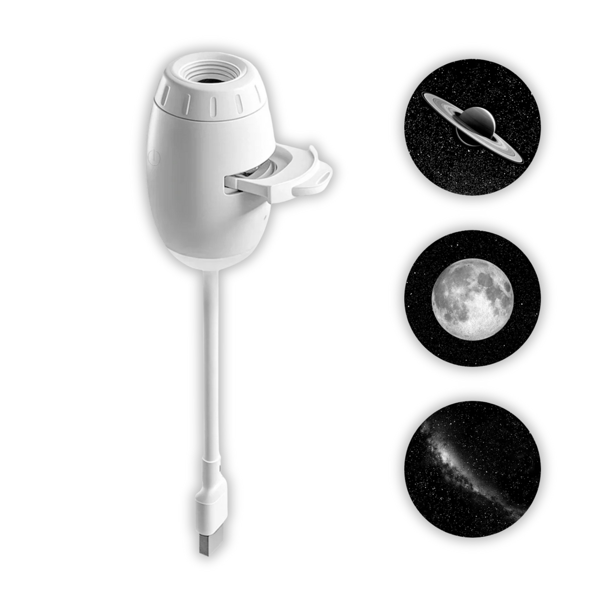 Evonix 2-in-1 Galaxy Projector V2